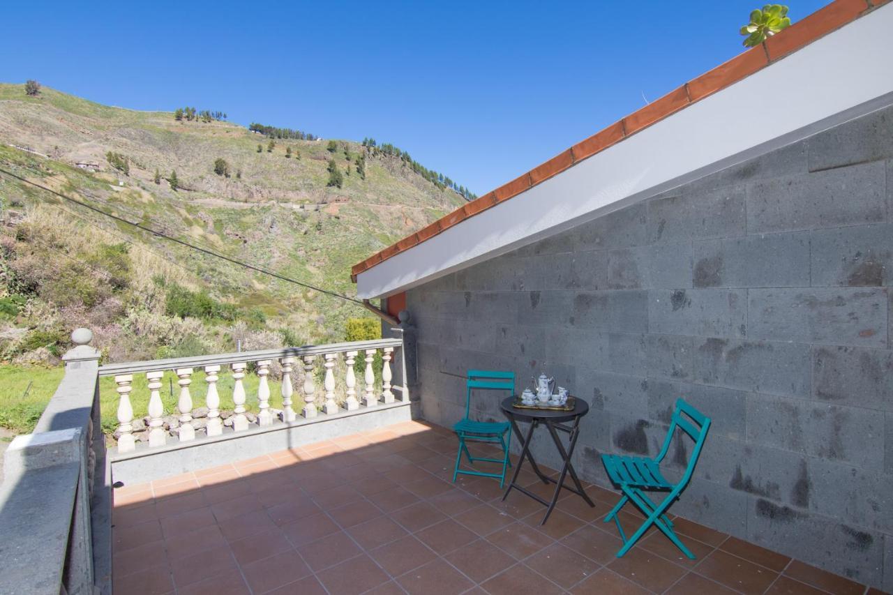 Villa Mogarén: jacuzzi and beautiful views Vega de San Mateo Buitenkant foto