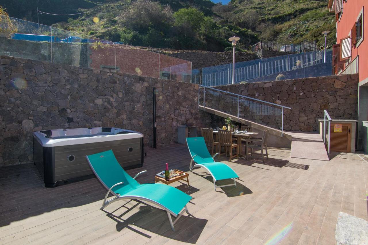 Villa Mogarén: jacuzzi and beautiful views Vega de San Mateo Buitenkant foto